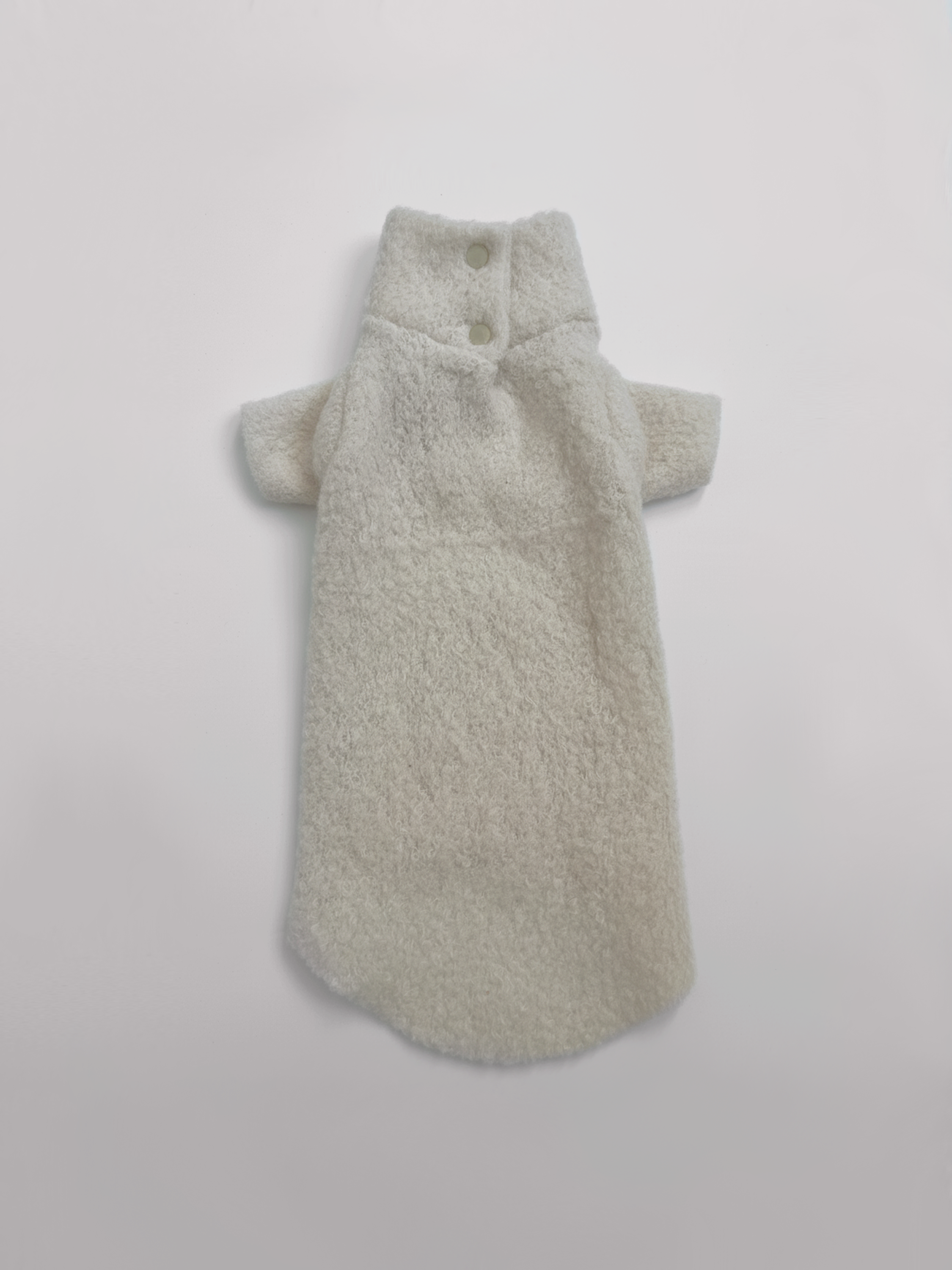 Ivory Bouclé Sphynx Cat Sweater