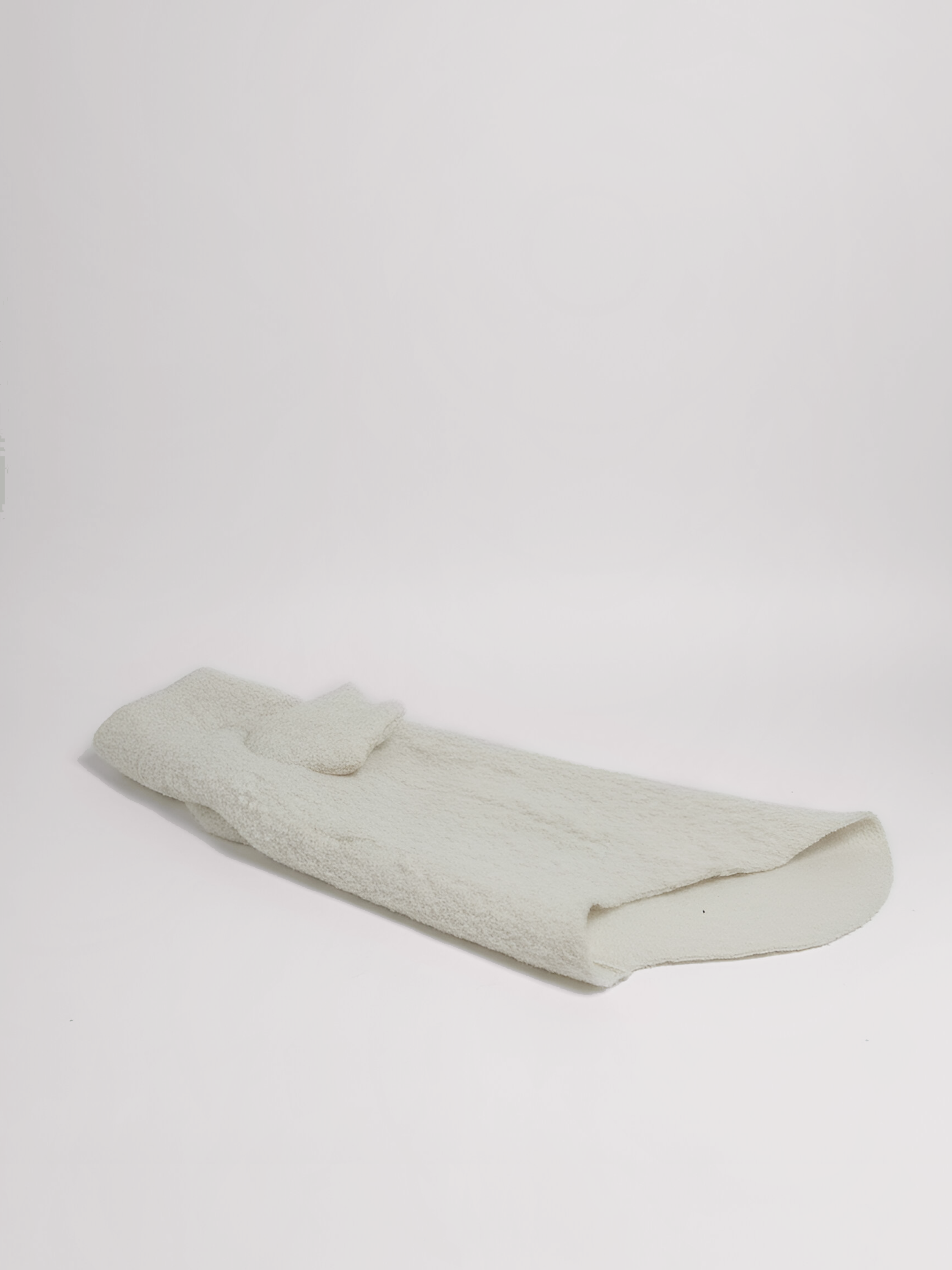 Ivory Bouclé Sphynx Cat Sweater
