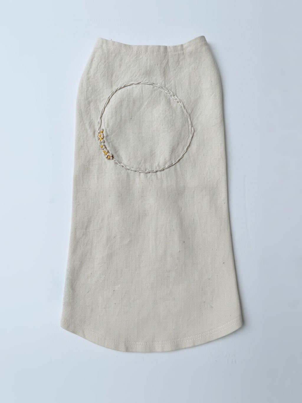 Floral Circle Linen Top