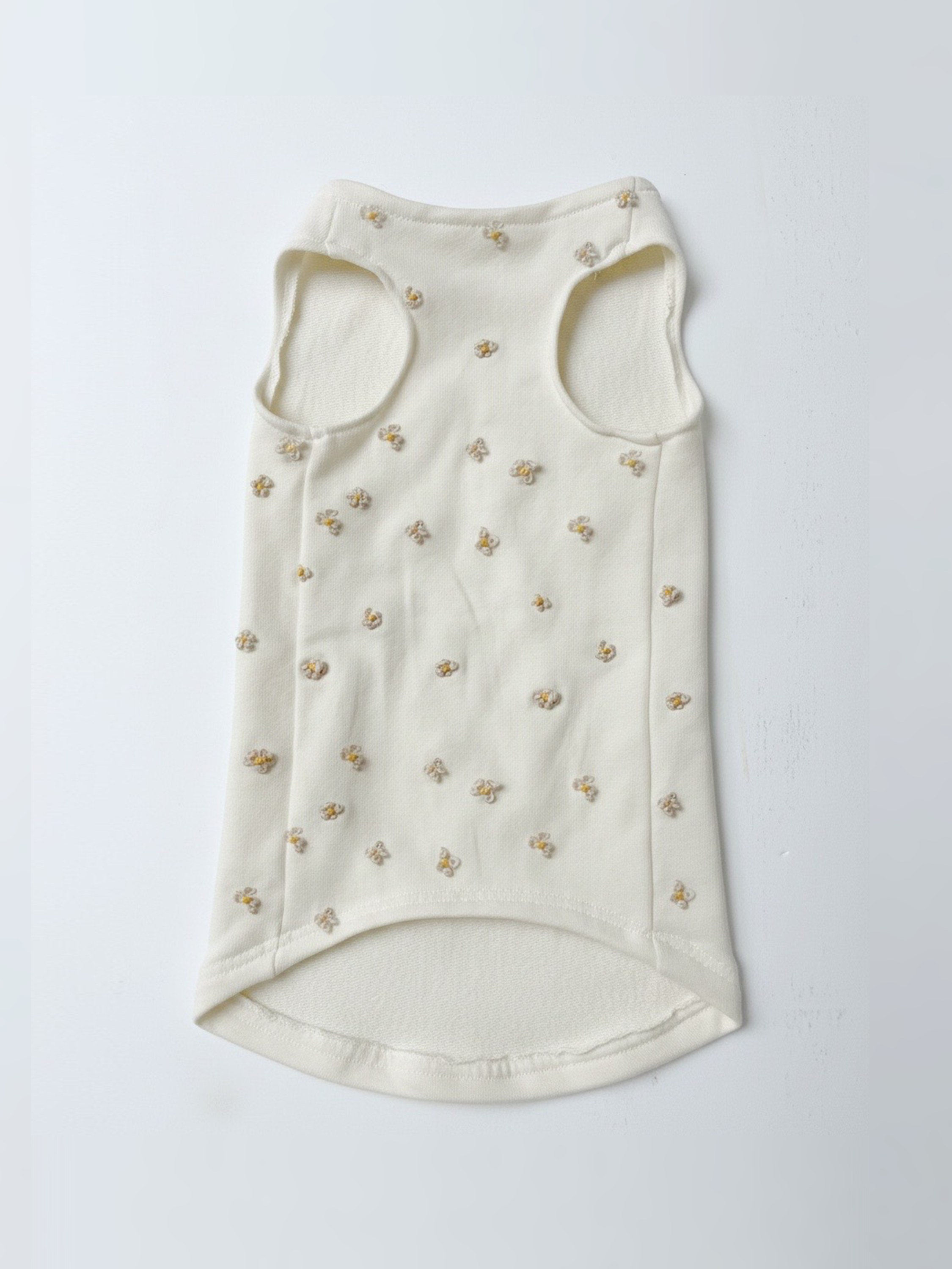 Embroidered Floral Bamboo Top