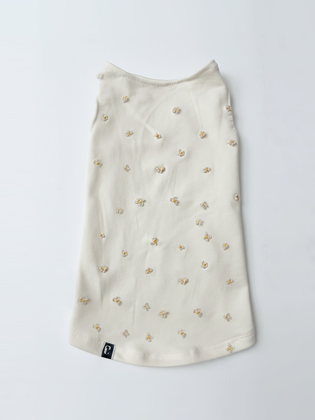 Embroidered Floral Bamboo Top