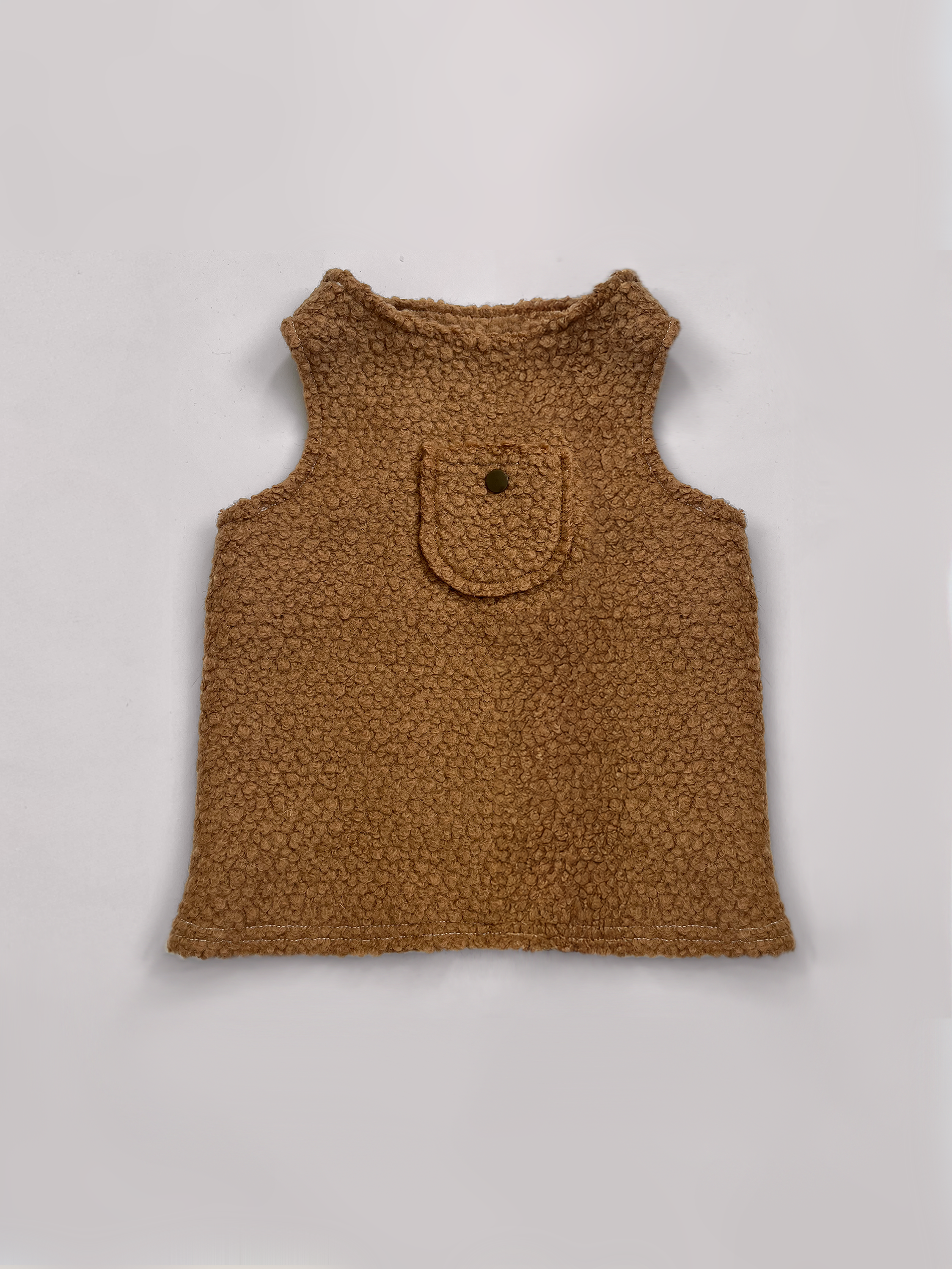 Sphynx Cat Bouclé Knit Top