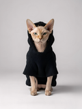 Plush Sherpa Sphynx Cat Hoodie