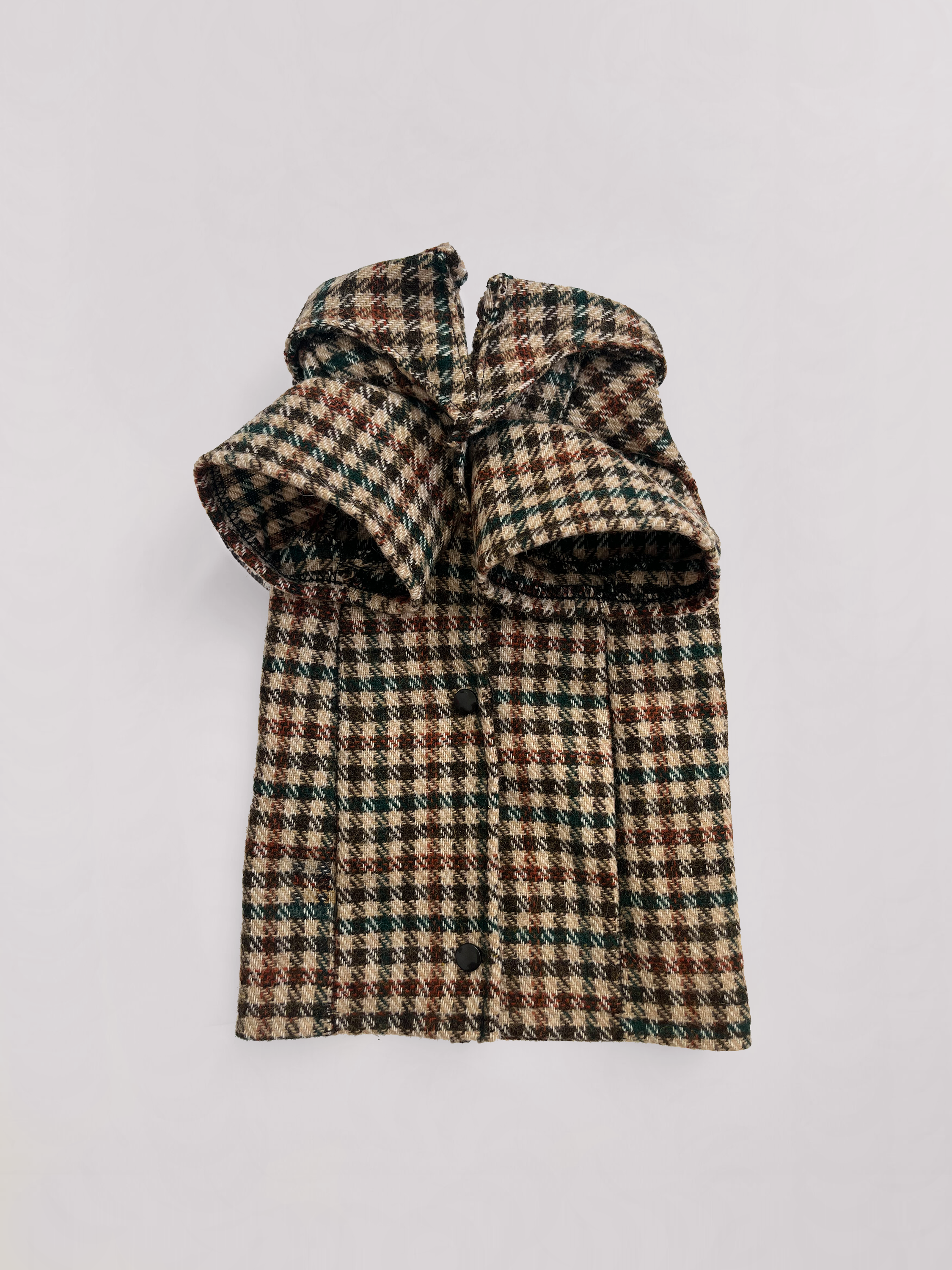 Vintage Wool Sphynx Cat Coat