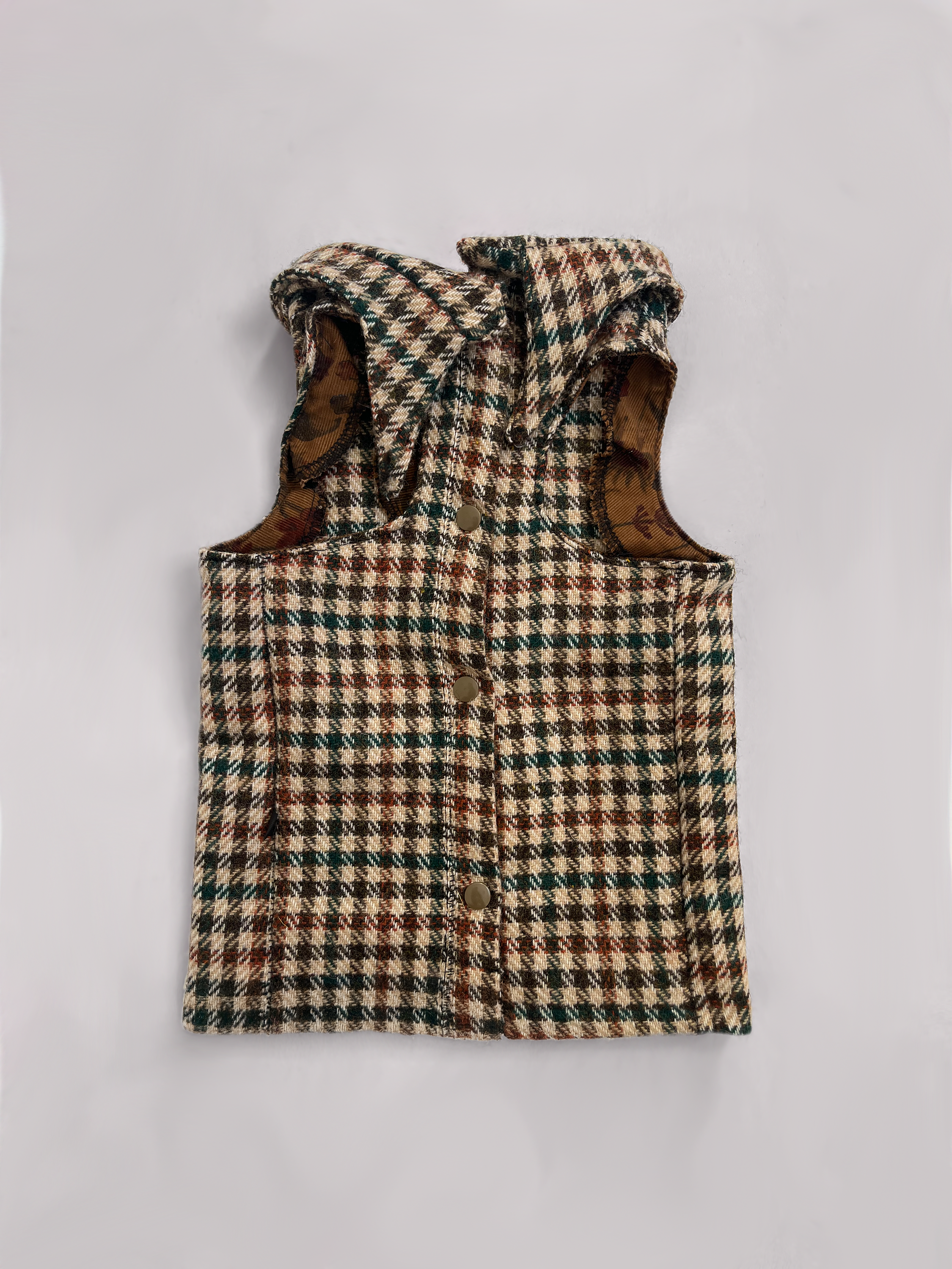 Vintage Wool Sphynx Cat Vest