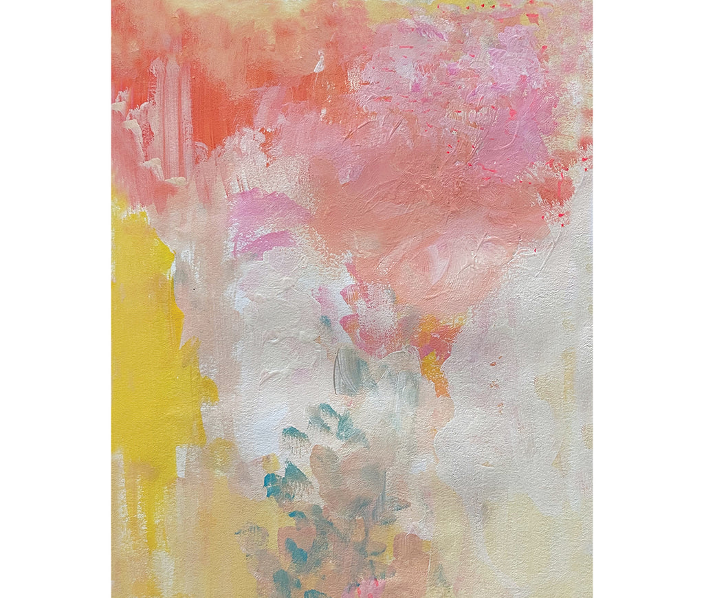 Colorful Pastel Abstract Painting